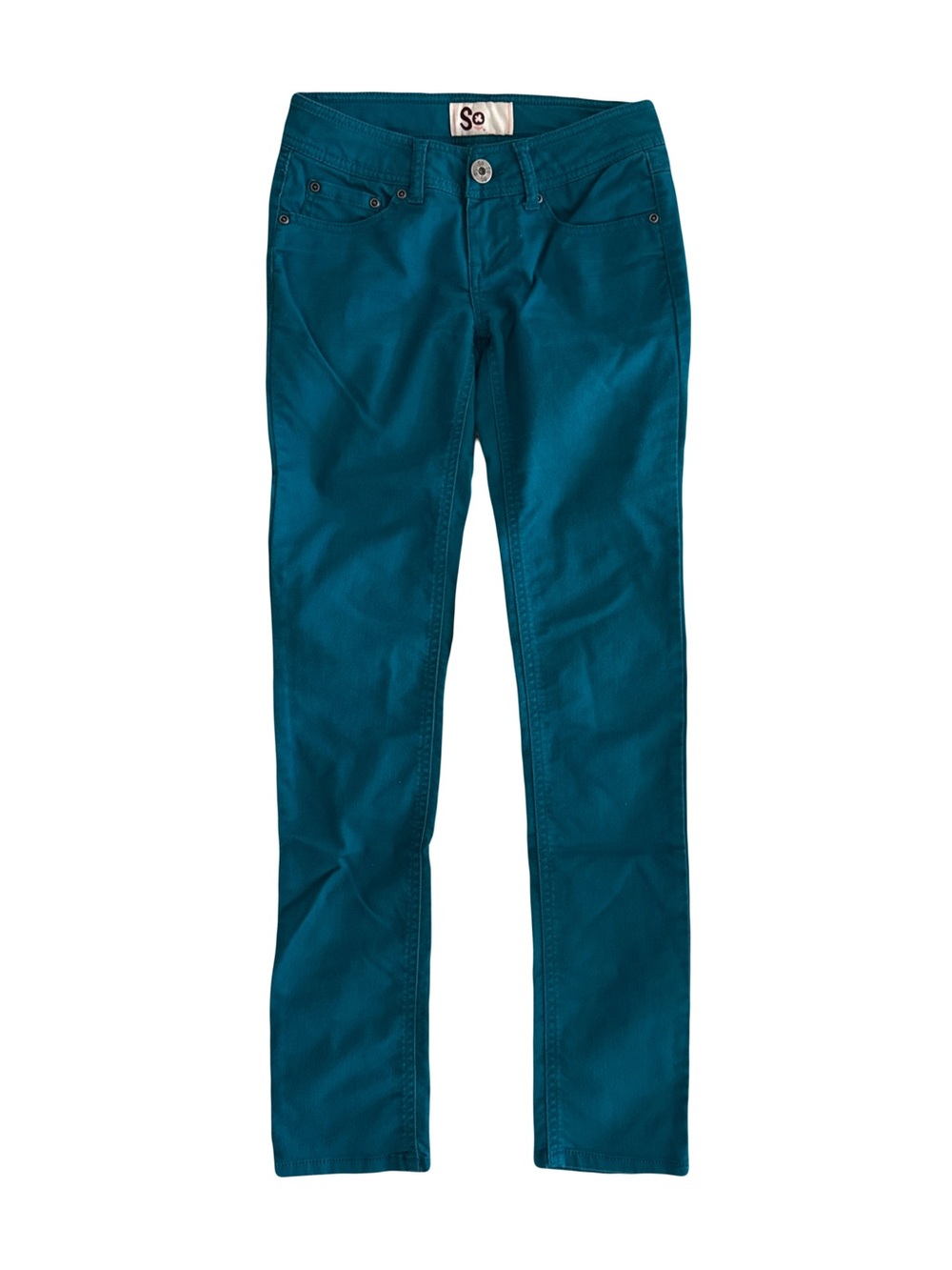 Dark Teal SO Skinny Jeans